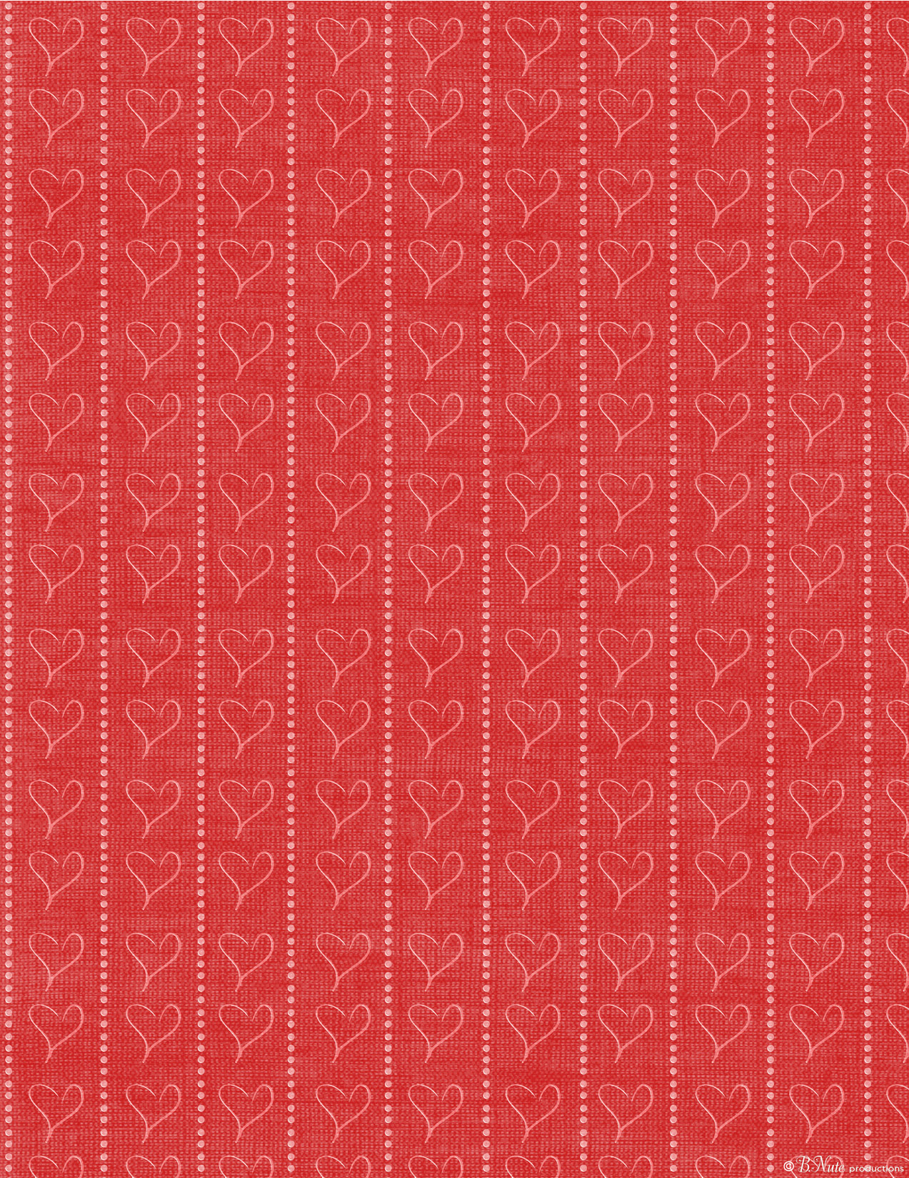 Bnute Productions Free Printable Valentine Craft Or Scrapbook Paper