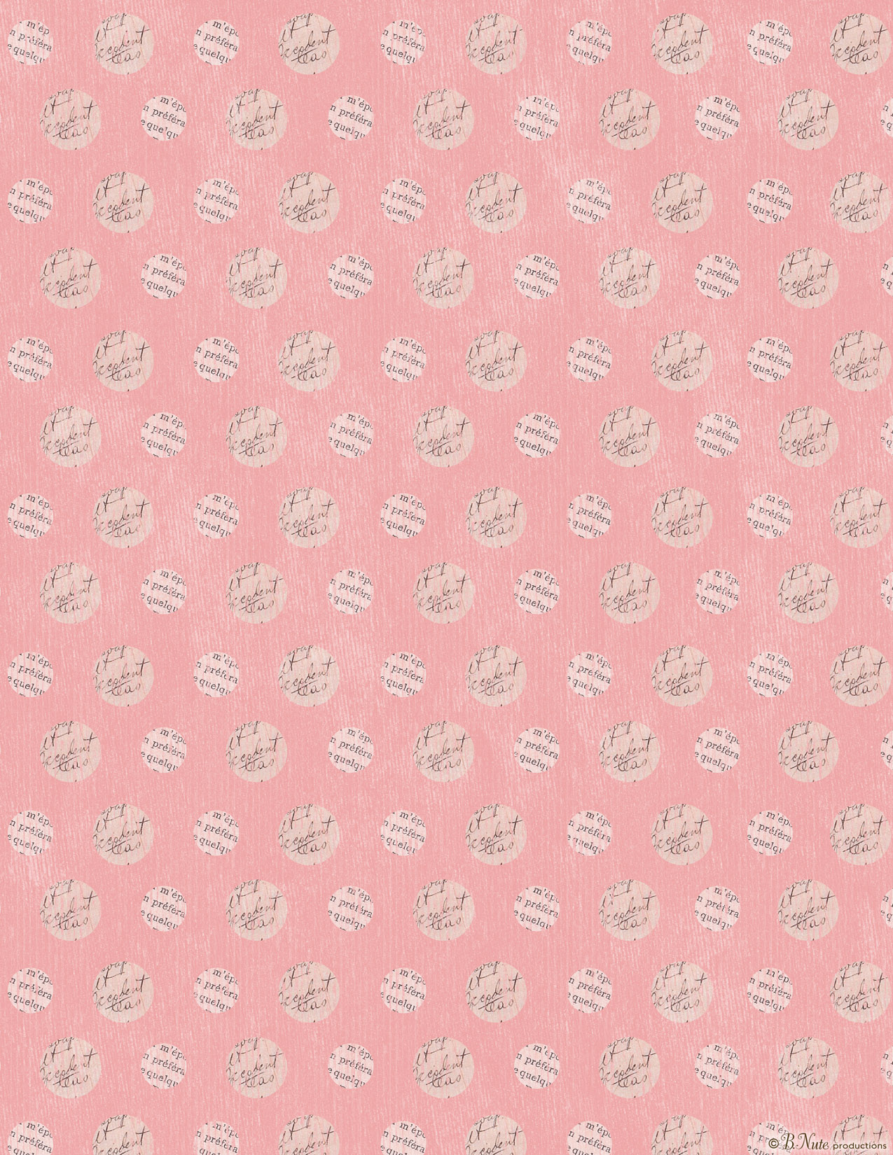 Bnute Productions Free Printable Valentine Craft Or Scrapbook Paper